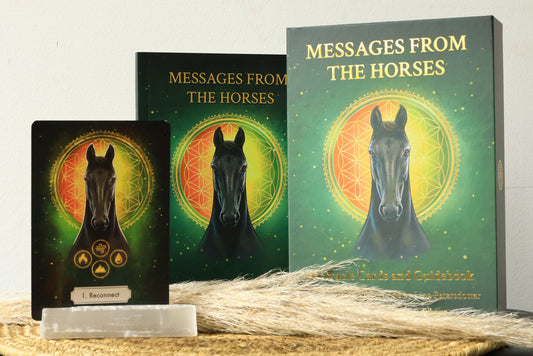 Messages from the horses - Oracle card deck, Gold edition! ENG