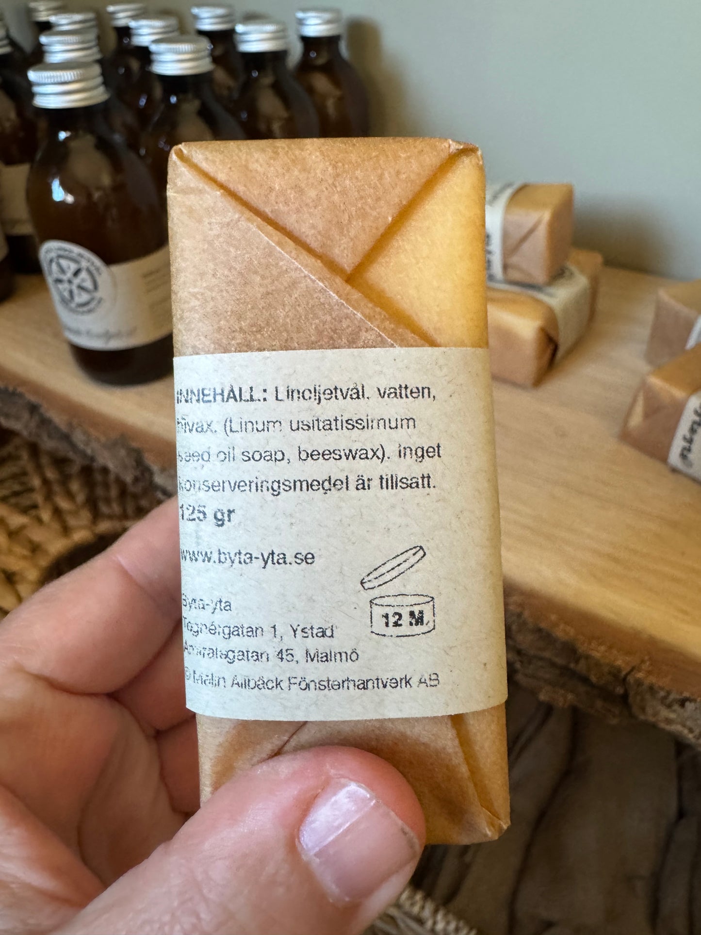 Ecological linseed oil - Solid